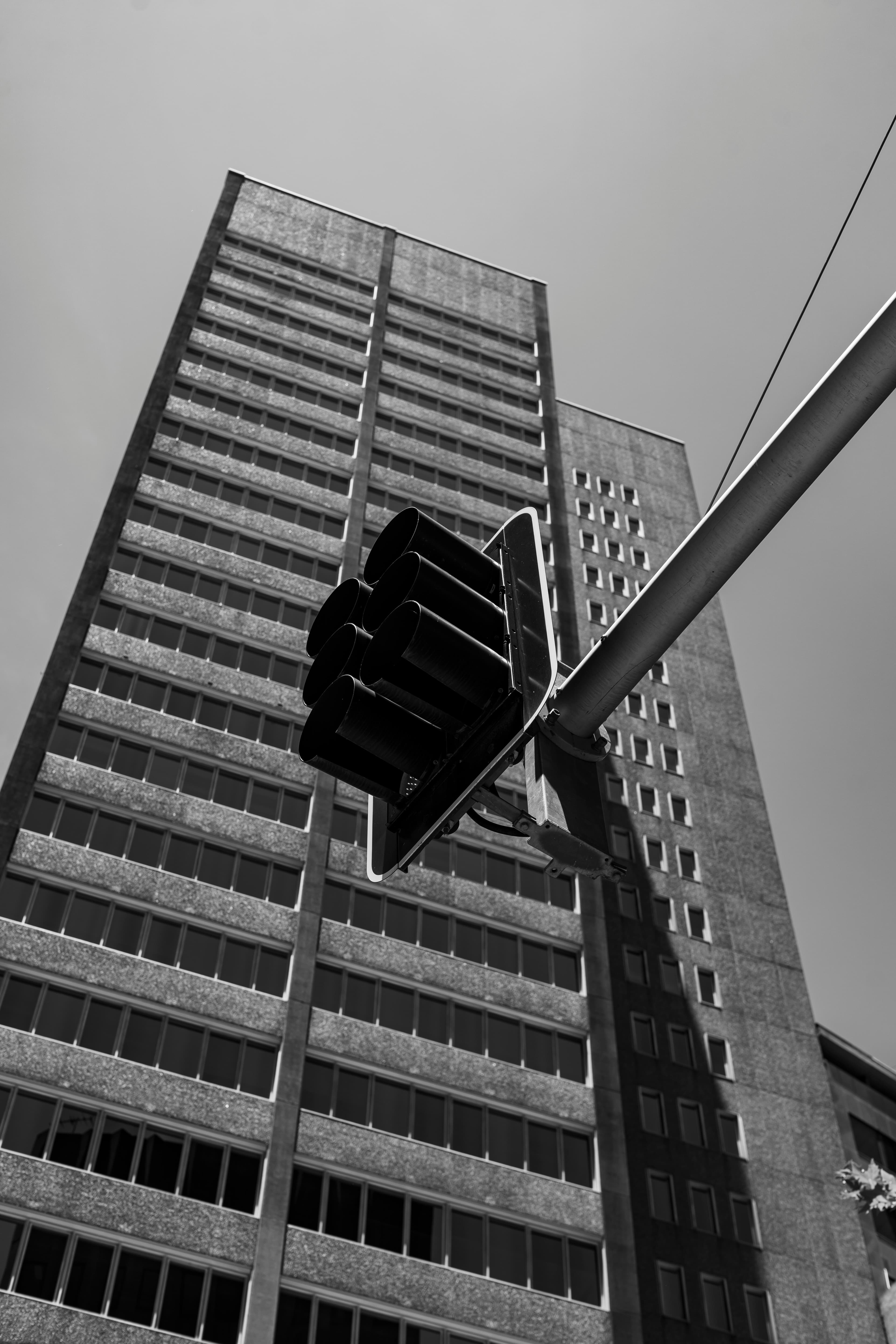 Traffic Light Pole.